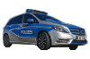 Streifenwagen Polizei